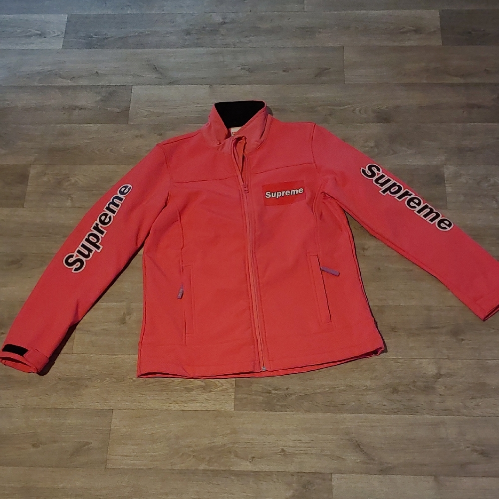 Supreme Women's Pink Spring/Fall Jacket Size Medium